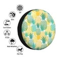 thumbnail image 5 of Bingfone Pineapples1 Spare Tire Cover Weatherproof Universal Wheel Protectors For Rv Camper Travel Trailer Suv Truck-16 Inch, 5 of 9