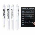 thumbnail image 5 of 5 st White Liquid Chalk Pen Black Board Marker Raderbar 5pcs, 5 of 5