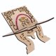 thumbnail image 4 of Soporte para Corán Retro tallado diamante rojo musulmán lectura estantería soporte suministros religiosos, 4 of 5