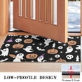 thumbnail image 3 of Halloween Ghost Pumpkin Pattern Door Rugs,Washable Non Slip Door Mats Indoor,Decorative Door Mats,Entry Mat Indoor for Entrance,Bedroom,Kitchen,Bathroom,17"x30", 3 of 6