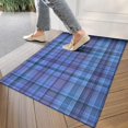 thumbnail image 4 of Blue Checkerboard Checkered Pattern Door Rugs,Washable Non Slip Door Mats Indoor,Decorative Door Mats,Entry Mat Indoor for Entrance,Bedroom,Kitchen,Bathroom,17"x30", 4 of 6