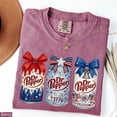 thumbnail image 4 of Dr Pepper Patriotic T-Shirt, 4th of July Soda Tee, Soda Lover Shirt, Gift For Her, 4 of 6