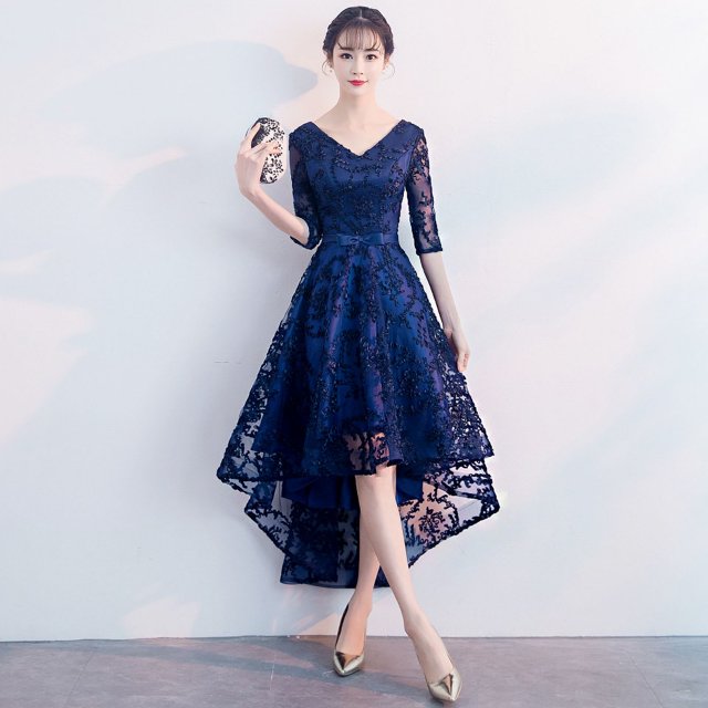 Vestido de noche de banquete para mujer, lujoso, elegante, digno, ajustado, para damas famosas, falda MIDI de fiesta