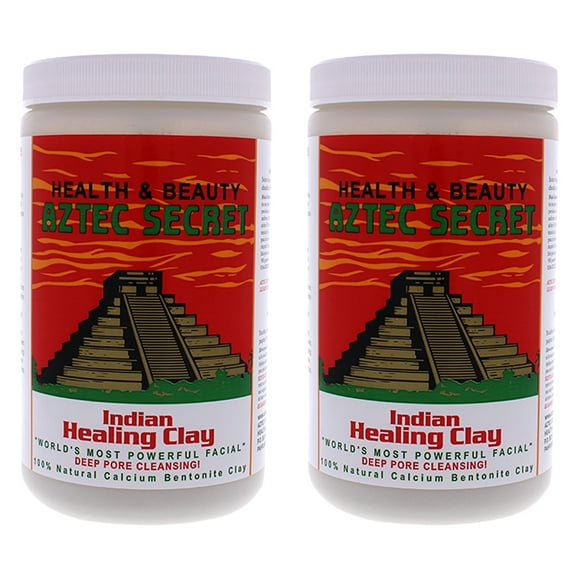 Arcilla Curativa India Aztec Secret Paquete de 2 2 lb