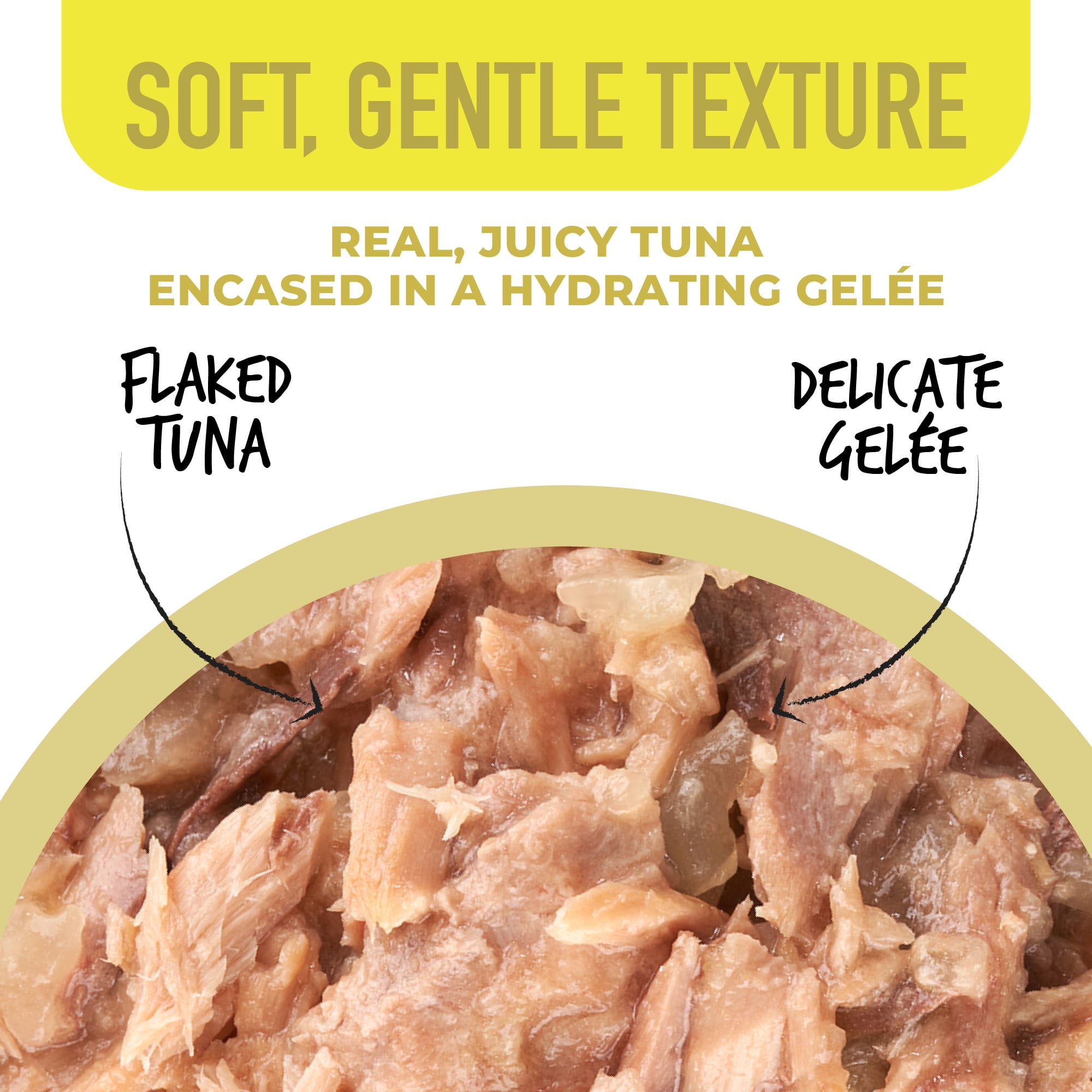 (6 pack) Tiki Cat Gelee Wet Cat Food, Tuna, 2.8 oz. Pouch