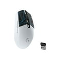thumbnail image 1 of Logitech G G305 K/DA - Mouse - optical - 6 buttons - wireless - 2.4 GHz - USB wireless receiver - white, 1 of 11