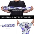 thumbnail image 3 of Yiaed Butterflies Print Arm Sleeves,Cooling UV Sun Protection Sports Compression for Men/Women, 3 of 6