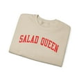 thumbnail image 3 of Salad Queen Sweatshirt Gifts Crew Neck Shirt Long Sleeve Unisex, 3 of 5