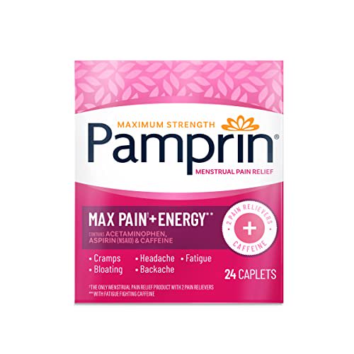 Pamprin Maximum Strength Max Formula, with Acetaminophen, Menstrual