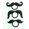 Mustache Pacifier Rings