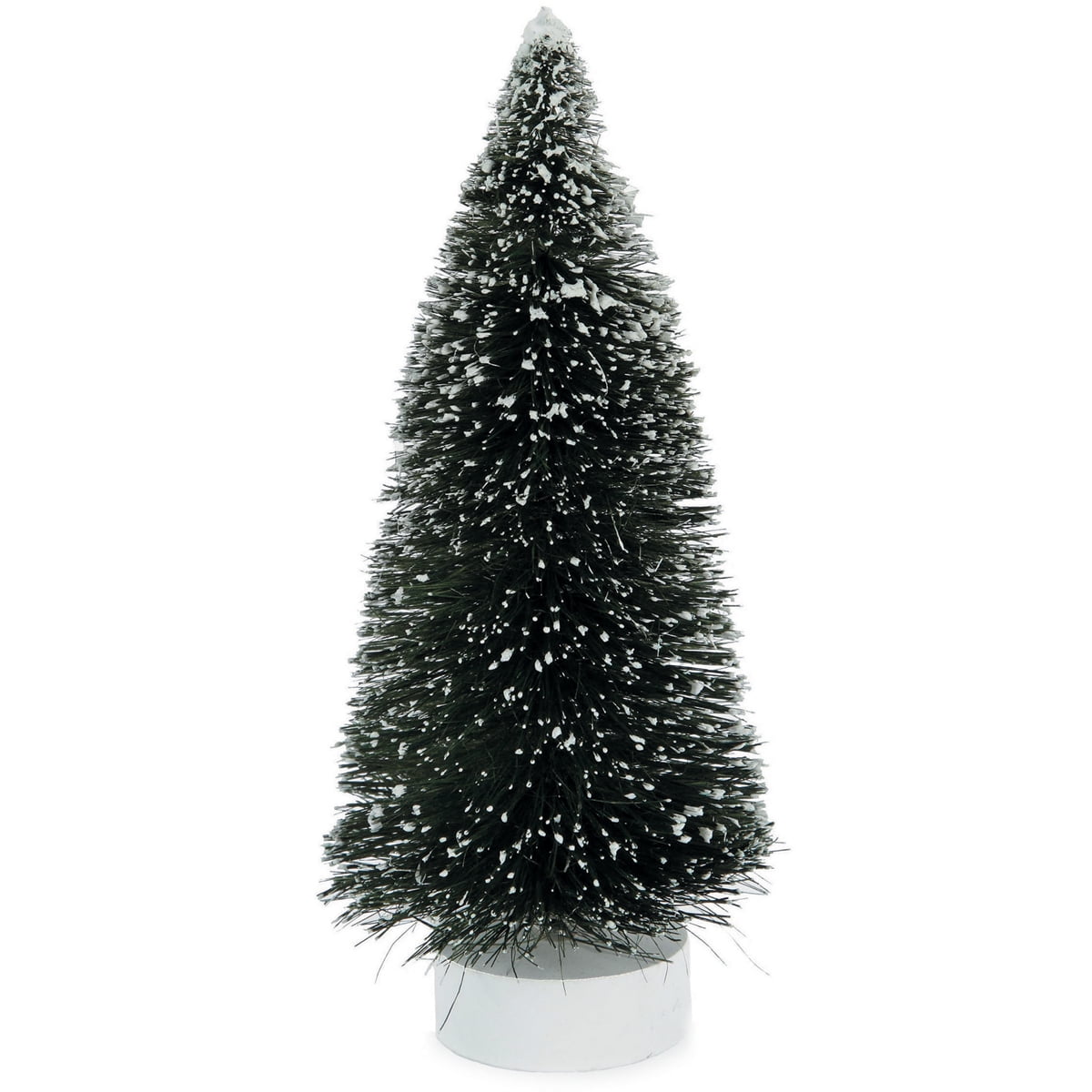 Bottle Brush Trees for Crafts 8 inch Sisal Tree with Snow Walmart