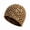 Khaki, variant on Women's Open Knit Beanie Hat Sequin Lightweight Skull Cap
