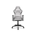 thumbnail image 1 of Cougar Armor Elite Gaming Chair - Premium PVC Leather with Reclining Backrest up to 160º 2D Adjustable Armrest and Adjustable Tilt Mechanism, Head & Lumbar Pillow, White, 1 of 13