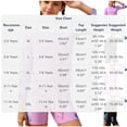 thumbnail image 2 of hengsof Girls 2 Piece Swimsuit Sporty Conservative Long Sleeve Swimsuit Shirt with Boxer Shorts Summer Surf Swimsuit Set 3-14Y, 2 of 4