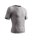 thumbnail image 1 of Camisas de Ajuste Seco para Hombres de Manga Larga Color Sólido Cuello Redondo Correr Entrenamiento Superior Respirable Seco Rápido Al Aire Libre, 1 of 8