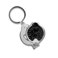 thumbnail image 1 of Formulas Science Calculus Stick Figure Finger Nail Clippers Scissor Stainless Steel Cutter, 1 of 3
