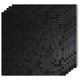 thumbnail image 2 of Baldosas antisalpicaduras XUANINY para pelar y pegar, de aluminio, color negro, 2 of 5
