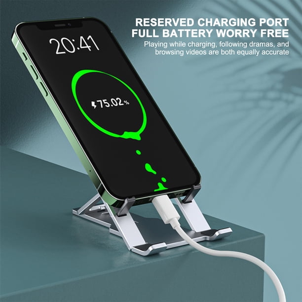 Pisexur Electrónica para Hombres 2023 Nuevo Soporte Plegable de Moda Nuevo Soporte Portátil para Tableta Plegable de Escritorio de Aleación de Aluminio Soporte para Teléfono Móvil Electrónica para Ni