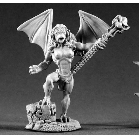 Reaper Miniatures Gargoyle Matron #02145 Dark Heaven Legends Unpainted Metal