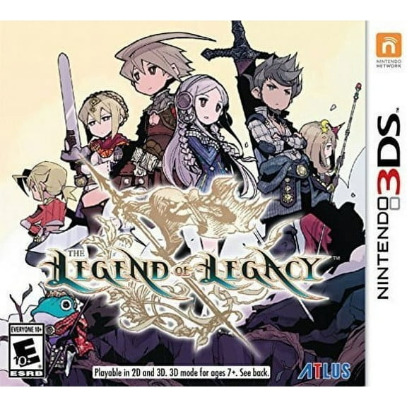 Legend of Legacy - Nintendo 3DS Official Videogame