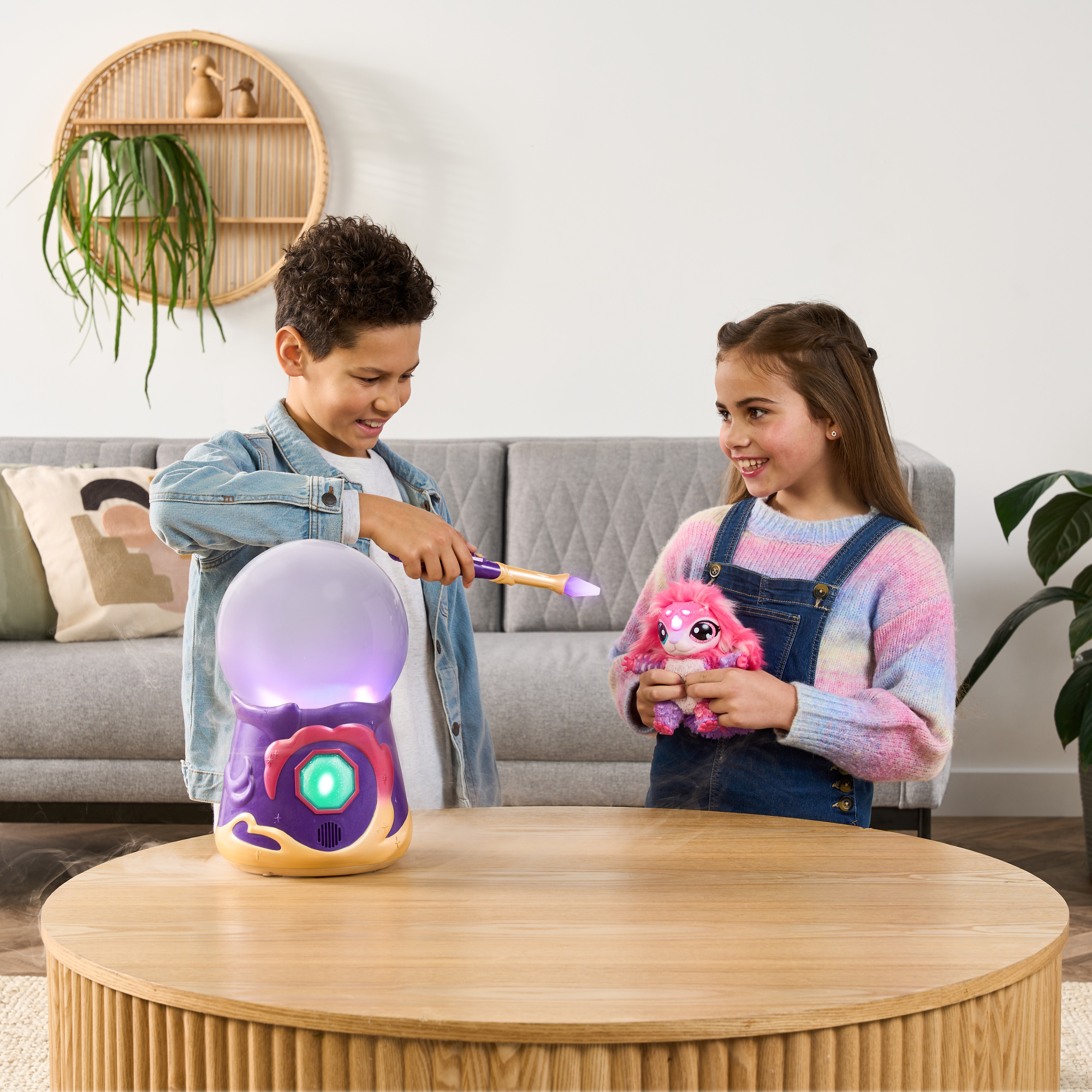 Magic Mixies Magical Misting Crystal Ball with Interactive 8 inch Pink Plush Toy Ages 5+ - image 13 of 18