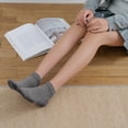 thumbnail image 6 of VONCOS Womens Dark Gray No Show Socks 10-Pack, Low Cut Ankle Socks, Soft Invisible Everyday Socks for Women, Breathable for Sneakers & Flats,Size, 6 of 8