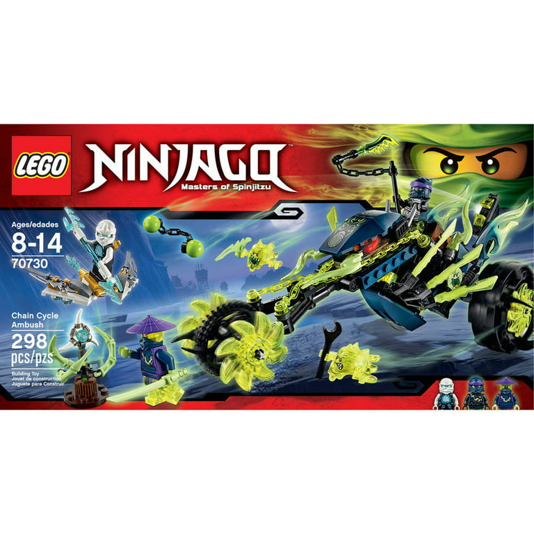 Lav aftensmad folkeafstemning Migration LEGO Ninjago Chain Cycle Ambush, 70730 - Walmart.com