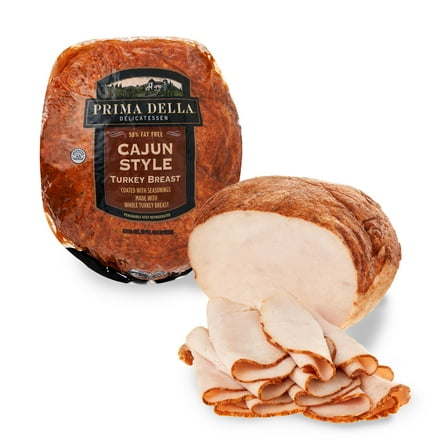 Prima Della Cajun Turkey Breast, Deli-Sliced