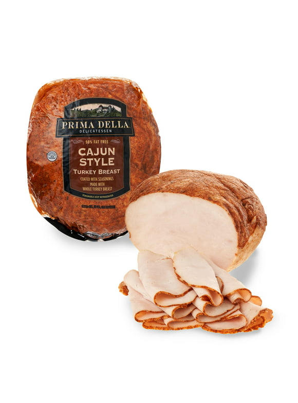 Prima Della Cajun Turkey Breast, Deli Sliced