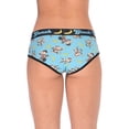 thumbnail image 2 of Ginch Gonch Culotte Boyfriend pour Femmes en Bleu, 2 of 2