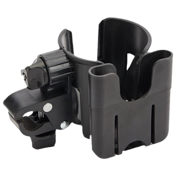 Shtyetg 2-in-1 Stroller Cup Holder with Phone Holder Universal Bike Golf Cart Cup Holder