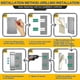 thumbnail image 5 of 700ml Automatic Soap Dispenser With Sensor Wall-mounted Contactless Soap Dispenser Disinfectant Dispenser, 5 of 5