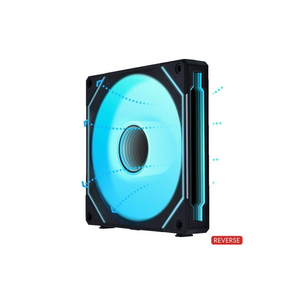 LIAN LI UNI FAN SL INFINITY 140 RESERVED RGB BLACK - 14RSLIN1B (No controller included)