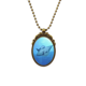 thumbnail image 1 of Ocean Ray Skate ciencia naturaleza foto Collar Colgante Vintage de bronce antiguo de joyeria de lujo de regalo Unbranded  M, 1 of 3
