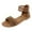 Brown, variant on kamemir Sandals Womens Espadrilles Wedges Sandals Heels Open Toe Tie Lace Up Platform Ankle Strap Summer Dress Shoes(Brown,7)