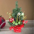 thumbnail image 6 of Tabletop Christmas Tree Artificial Xmas Tree for Party Fireplace Decoration A, 6 of 8