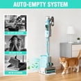 thumbnail image 2 of HAUSHOF Cordless Vacuum Cleaner with Auto Empty Station, 250W Motor, HEPA Filter, Anti-Tangle Brushroll, Stick Vacuum for Pet Hair, Hardwood Floors, Carpets, 2 of 9