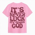 thumbnail image 5 of kpoplk Girls Short Sleeve T Shirts Casual Crewneck Fashion Tees Kids Summer Tops 5-14 Years(Pink,2-3 Y), 5 of 6
