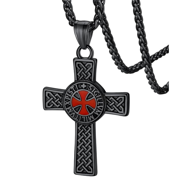 Collar FaithHeart Knights Templar Armor of God para hombre