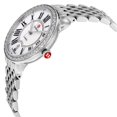 thumbnail image 2 of Michele Serein Stainless Steel Diamond Mother-Of-Pearl Dial Date Quartz Womens Watch MWW21B000030, 2 of 3