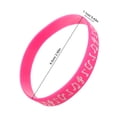 thumbnail image 2 of unbranded 12Ud Wristlets Silicona Suave Musical Colores Surtidos Para Eventos, 2 of 8
