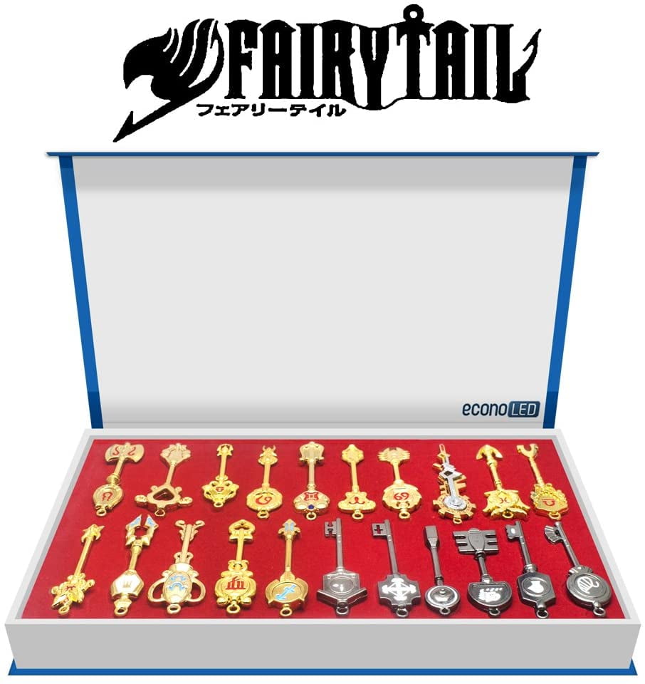 Toyify Fairy Tail Rulercosplay Fairy Tail Lucy Set Of 21 Golden Zodiac Keys Chain For Children Kids Gifts Walmart Com Walmart Com