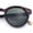 Tortoise Frame - Green Lens, variant on Round P3 Sunglasses Keyhole Bridge Metal Arms Classic Retro UV400 Tortoise Frame - Brown Lens