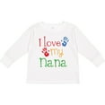 thumbnail image 3 of Inktastic I Love My Nana Boys or Girls Long Sleeve Toddler T-Shirt, 3 of 5
