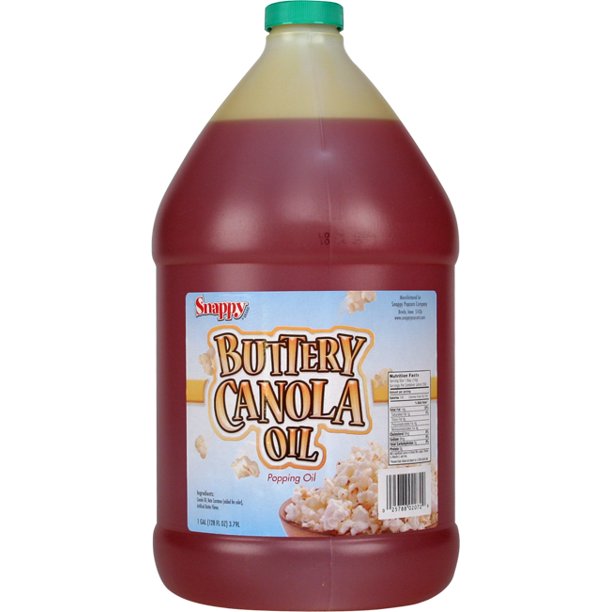 Snappy Buttery Canola Oil (1 Gallon)