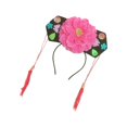 thumbnail image 1 of Diadema Qing con Borla, de Princesa, Diadema Floral, Aro de Pelo Chino para Puesta de Festival, 1 of 8