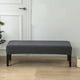 thumbnail image 5 of Funda de asiento de banco Sunnimix Poliéster Rectangular Antideslizante Gris, 5 of 8