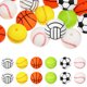 thumbnail image 1 of KAKOWELY 30 cuentas de silicona para hacer pulseras, bolas deportivas, espaciadoras, cuentas sueltas, cuentas redondas con agujeros., 1 of 5