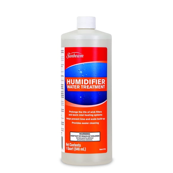Solución para tratamiento de agua para humidificador HOLMES 946 ml