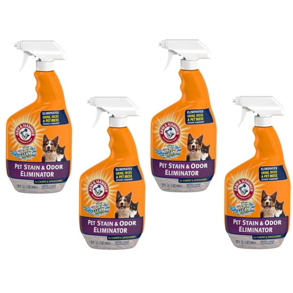 4 Pack - ARM & HAMMER Pet Home Care Pet Stain Odor Eliminator 32oz